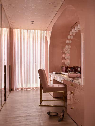  Hollywood Regency Maximalist Bedroom. Toorak Apartment  by Greg Natale.