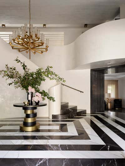  Art Deco Entry and Hall. Hunters Hill House  by Greg Natale.