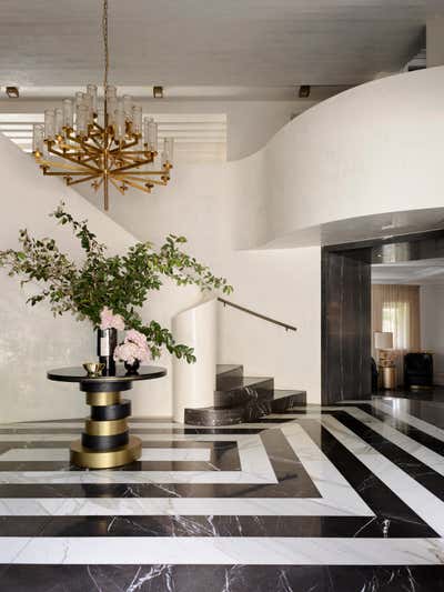  Art Deco Family Home Entry and Hall. Hunters Hill House  by Greg Natale.