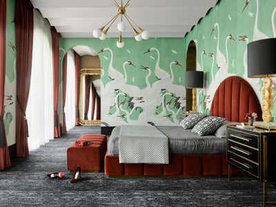  Maximalist Family Home Bedroom. East Brisbane House  by Greg Natale.