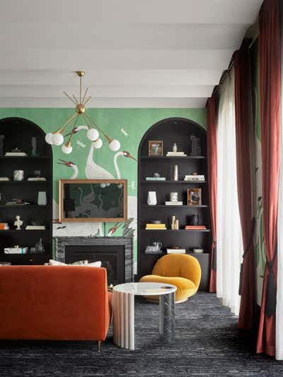  Eclectic Family Home Living Room. East Brisbane House  by Greg Natale.