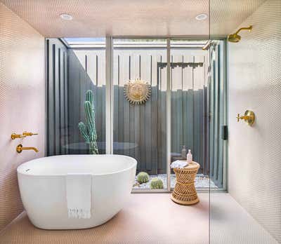  Scandinavian Vacation Home Bathroom. Eldorado by Jen Samson Design.