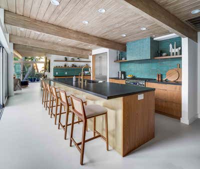  Bohemian Beach House Kitchen. Woods Cove by Jen Samson Design.