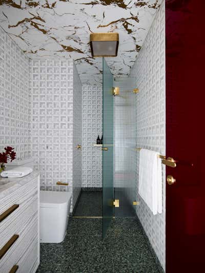 Modern Bathroom. Darlinghurst Apartment  by Greg Natale.