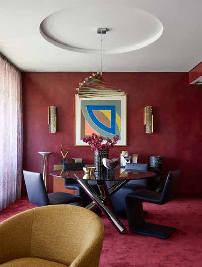 Modern Dining Room. Darlinghurst Apartment  by Greg Natale.