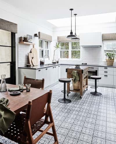  Mid-Century Modern Family Home Kitchen. Sirocco by Kate Nixon.