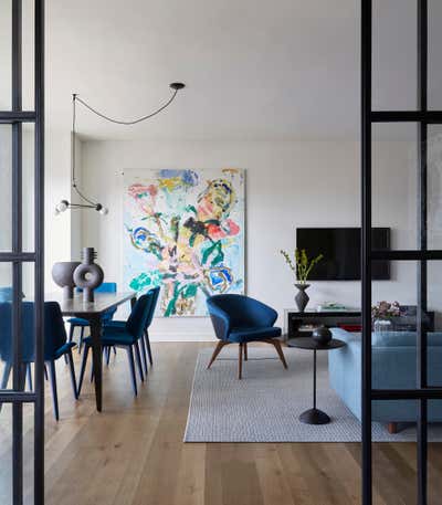  Modern Apartment Dining Room. Boerum Hill by Tina Ramchandani Creative LLC.