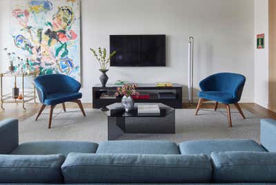  Contemporary Minimalist Apartment Living Room. Boerum Hill by Tina Ramchandani Creative LLC.