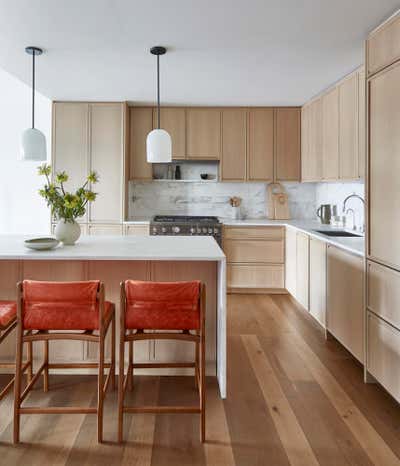  Minimalist Eclectic Apartment Kitchen. Boerum Hill by Tina Ramchandani Creative LLC.