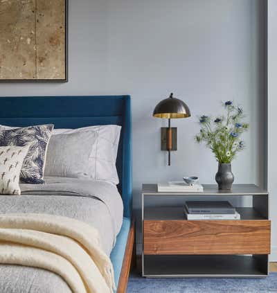  Minimalist Eclectic Apartment Bedroom. Boerum Hill by Tina Ramchandani Creative LLC.