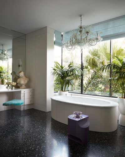  Mid-Century Modern Family Home Bathroom. Casa Tropicale by Jamie Bush + Co..