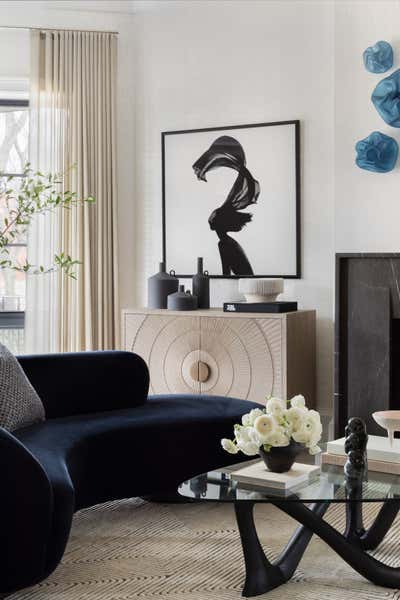  Contemporary Family Home Living Room. ECLECTIC FUSION by Donna Mondi Interior Design.