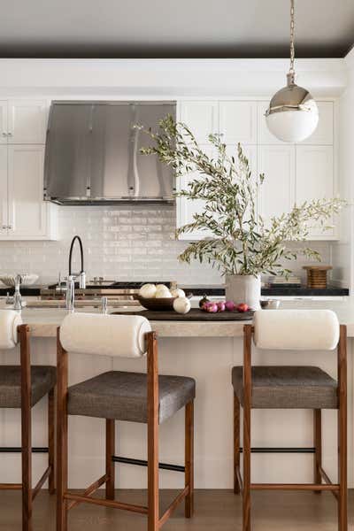 Contemporary Modern Family Home Kitchen. ECLECTIC FUSION by Donna Mondi Interior Design.