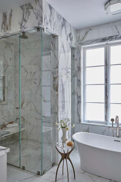  Art Deco Bathroom. Deco Inspired by Brynn Olson Design Group.