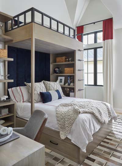  Transitional Family Home Children's Room. A Jewel Box by Brynn Olson Design Group.