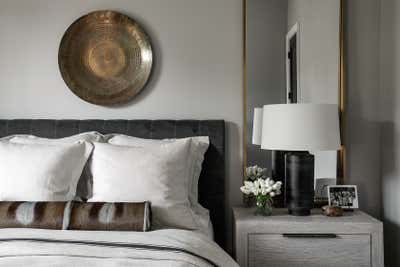  Art Deco Transitional Family Home Bedroom. Relaxed Contemporary by Brynn Olson Design Group.