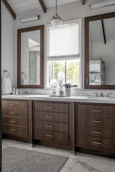  Art Deco Family Home Bathroom. Relaxed Contemporary by Brynn Olson Design Group.
