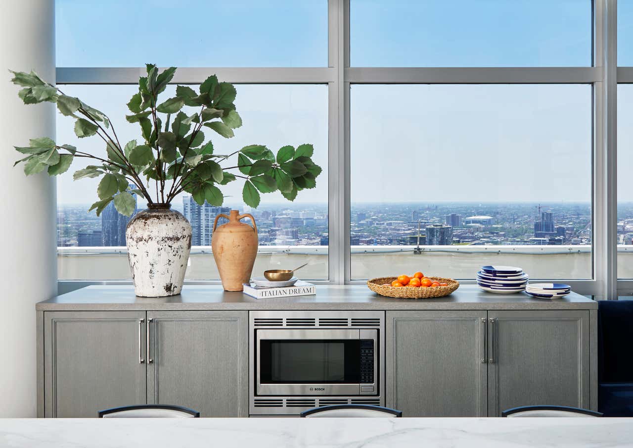 Beautiful view of Textured Finishes In Luxury Penthouse Apartments