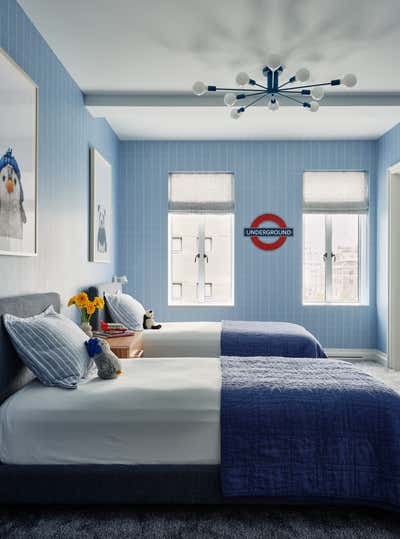  Modern Traditional Apartment Children's Room. 737 Park Avenue by Chango & Co..