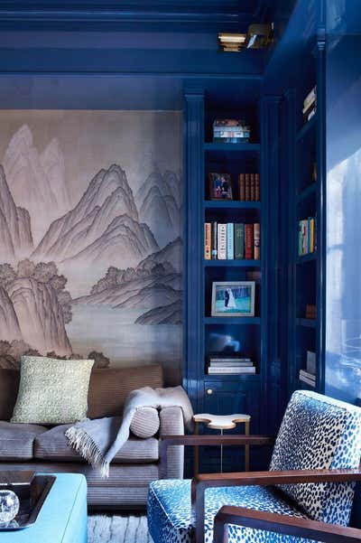 Eclectic Office and Study. Fifth Avenue Residence by Area Interior Design.