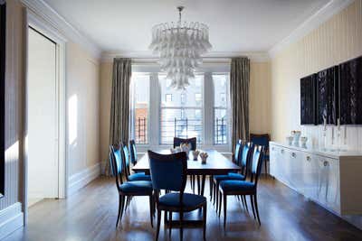  Eclectic Apartment Dining Room. 82nd Street Residence by Area Interior Design.