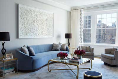  Eclectic Apartment Living Room. 82nd Street Residence by Area Interior Design.