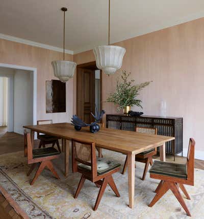  French Family Home Dining Room. North Shore Private Estate by Kara Mann Design.