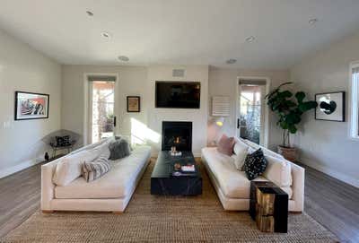 Modern Country House Living Room. Ojai Residence by Beaucoup Creative.