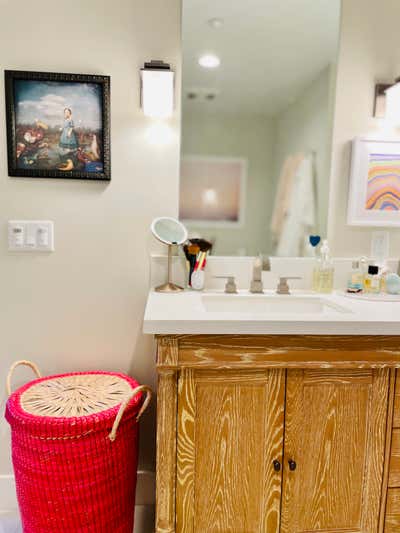  Modern Organic Country House Bathroom. Ojai Residence by Beaucoup Creative.