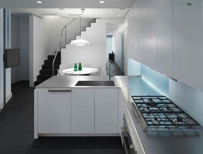  Minimalist Kitchen. New York Triplex by Newick Architects.