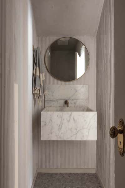  Transitional Family Home Bathroom. Divisadero Pac Heights by Michael Hilal.