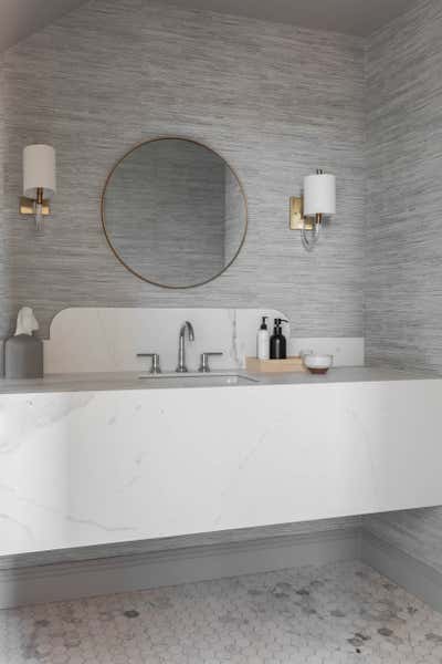  Organic Transitional Family Home Bathroom. Belmont by Michael Hilal.