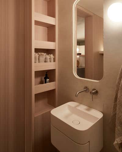  Contemporary Apartment Bathroom. 26 m² by .PEAM.