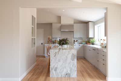  Scandinavian Family Home Kitchen. West Coast Wellness by Sarah Barnard Design.