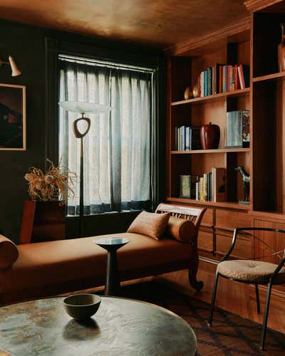  Craftsman Family Home Office and Study. Brooklyn Heights Showhouse by Rupp Studio.