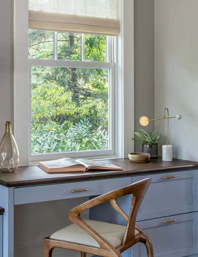  Modern Traditional Family Home Workspace. Sears Kit Home by Interior Matter.