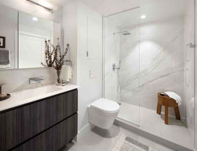  Modern Apartment Bathroom. (Bath)room to Breathe by Interior Matter.