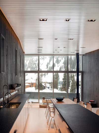  Contemporary Vacation Home Kitchen. Mountain House by DHD Architecture & Interior Design.