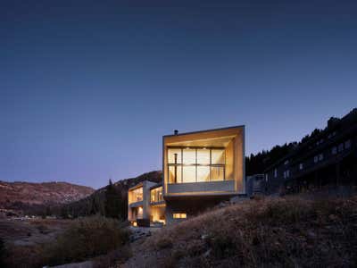  Contemporary Modern Vacation Home Exterior. Mountain House by DHD Architecture & Interior Design.