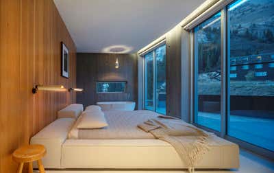  Contemporary Modern Vacation Home Bedroom. Mountain House by DHD Architecture & Interior Design.