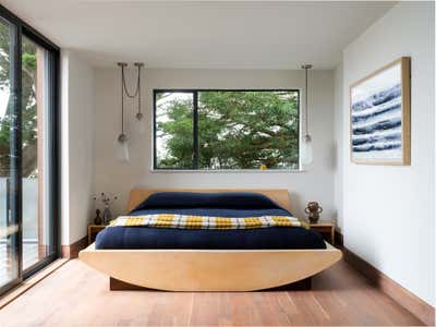  Asian Minimalist Bedroom. Japanese Treehouse by Noz Design.