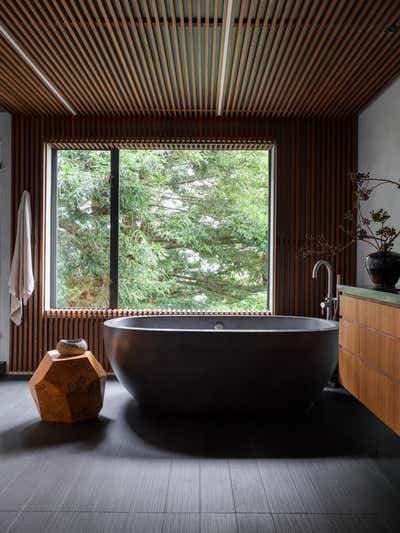  Asian Bathroom. Japanese Treehouse by Noz Design.