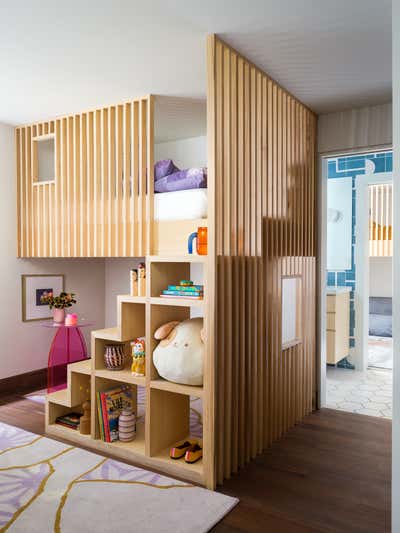  Modern Minimalist Family Home Children's Room. Japanese Treehouse by Noz Design.