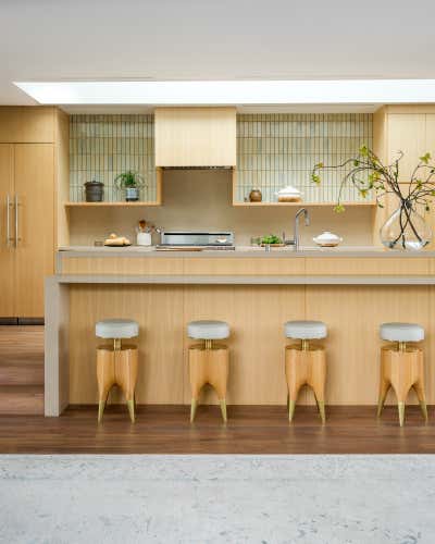  Asian Minimalist Family Home Kitchen. Japanese Treehouse by Noz Design.
