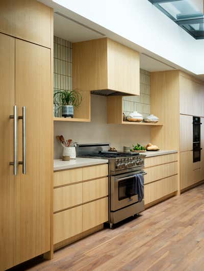  Modern Minimalist Family Home Kitchen. Japanese Treehouse by Noz Design.