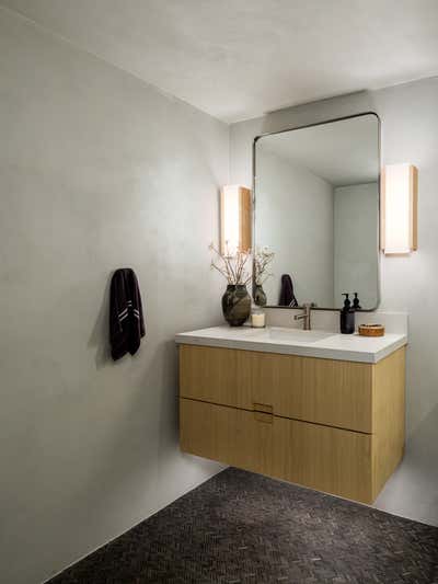  Asian Minimalist Bathroom. Japanese Treehouse by Noz Design.