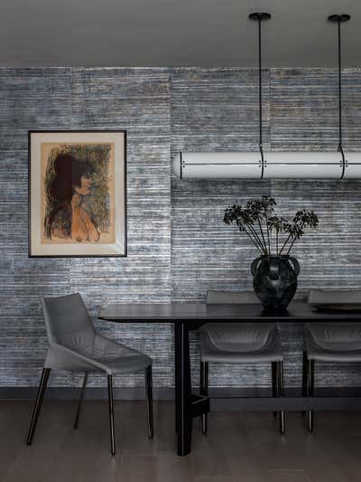  Contemporary Minimalist Apartment Dining Room. Greenwich Village II by Tina Ramchandani Creative LLC.