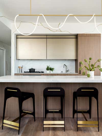 Organic Apartment Kitchen. MIRA Penthouse by Noz Design.