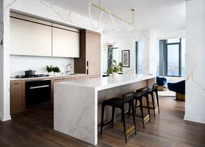 Organic Apartment Kitchen. MIRA Penthouse by Noz Design.