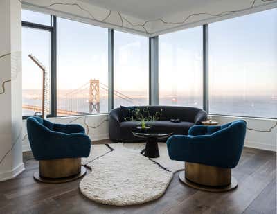  Modern Apartment Living Room. MIRA Penthouse by Noz Design.